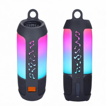 

Soft Silicone Protective Case Cover for JBL Pulse3 for Pulse 3 Bluetooth Speaker Shockproof Soft Pouch Cover with Carabiner