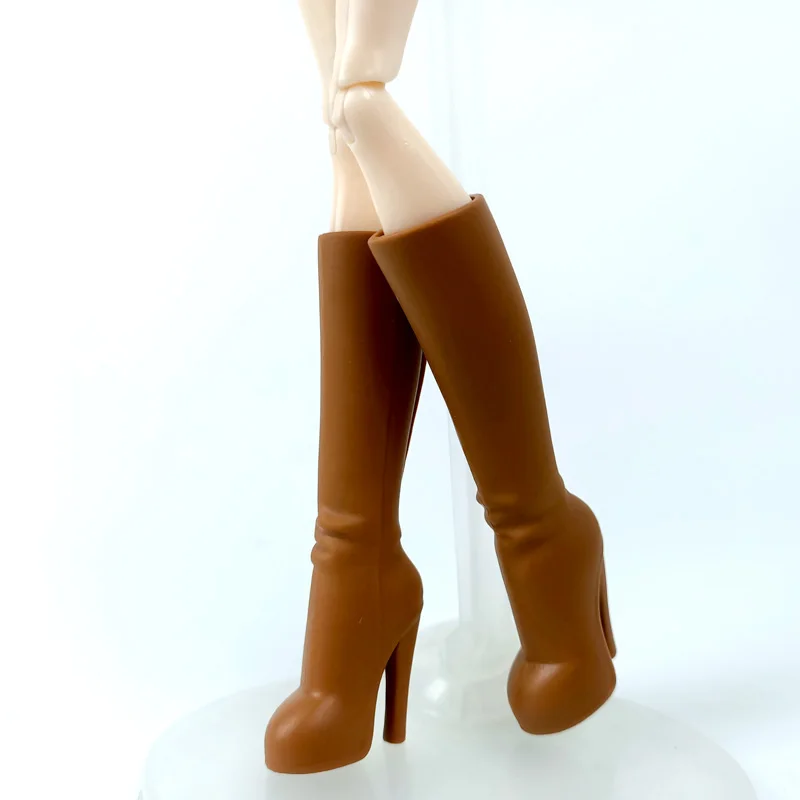 shoes Коричневая модная обувь для куклы Monster High Doll, обувь на высоком каблуке, ботинки Ever After High 1/6 куклы-монстры, аксессуары - Цвет: shoes