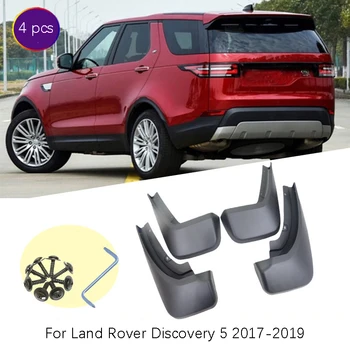 

Set of 4 car Front and Rear Splash Guard Mud Flaps mudguards fender For Land Rover Discovery 5 2017-2019 car Accessories