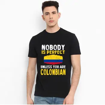 

Customized colombia souvenir t-shirts men's big size s~5xL novelty hip hop