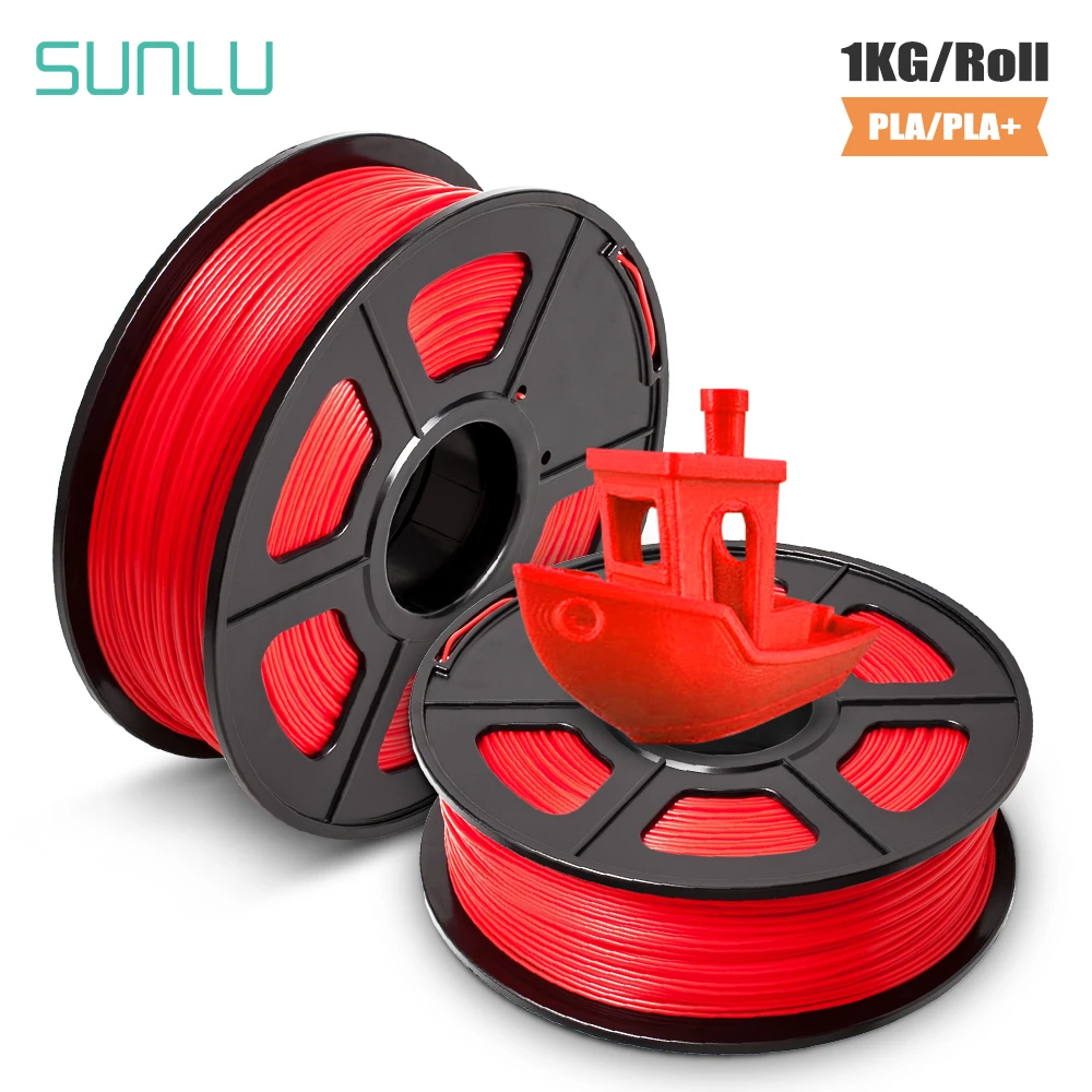 

SUNLU 3D Printer Filament PLA/PLA Plus 1.75mm High Quality PLA Filament Low Shrinkage Consumable For 3D Printer And 3D Pens 1KG