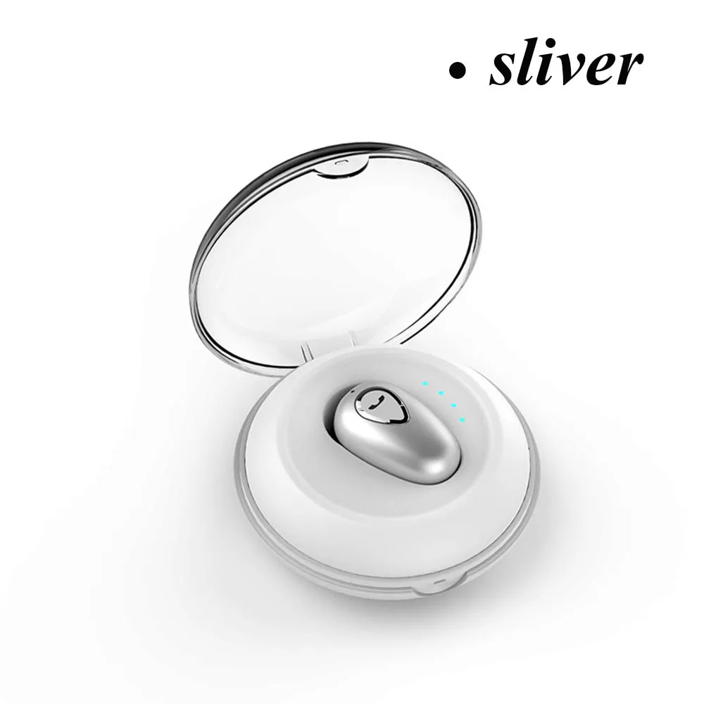 sliver box TWS Bluetooth наушники беспроводные наушники стереофон с микрофоном спортивные наушники для iphone samsung huawei Xiaomi LG - Цвет: sliver box