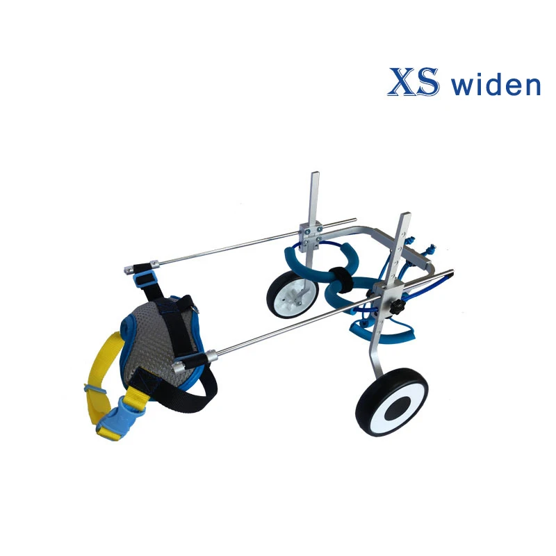 XS-widen Ходьба на колесиках для собак, детская коляска для реабилитационного обучения, поддержка инвалидных колясок, регулируемый вспомогательный тренажер для прогулок для собак - Цвет: XS-widen