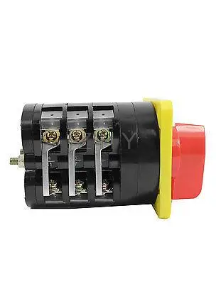 AC 500V 16A 4 позиции 12 вывода вращающийся переключатель Cam