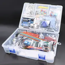 Avec boîte de vente au détail Kit de démarrage RFID pour Arduino UNO R3 version améliorée Suite d'apprentissage vente en gros livraison gratuite 1 ensemble