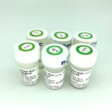 Boules à souder en étain 250K, particules 0.2mm 0.25mm 0.3mm 0.35mm 0.4mm 0.45mm 
