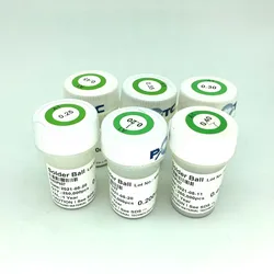 Boules à souder en étain 250K, particules 0.2mm 0.25mm 0.3mm 0.35mm 0.4mm 0.45mm 