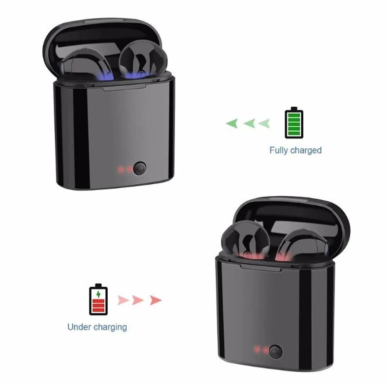 I7s TWS беспроводные наушники Bluetooth наушники с зарядным устройством микрофон все Bluetooth наушники-вкладыши для iPhone Doogee S60