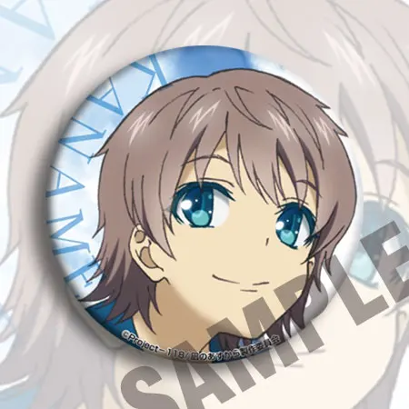 1pc 58mm Nagi no Asukara anime Badges Mukaido Manaka Brooch Icon Sakishima  Hikari Brooch bag deco nice gift