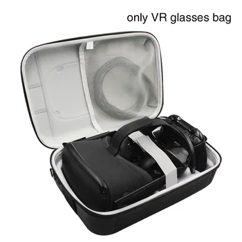 

Dustproof VR Glasses Bag Accessories Waterproof PU Leather Large Capacity Gaming Headset Travel Portable For Oculus Quest