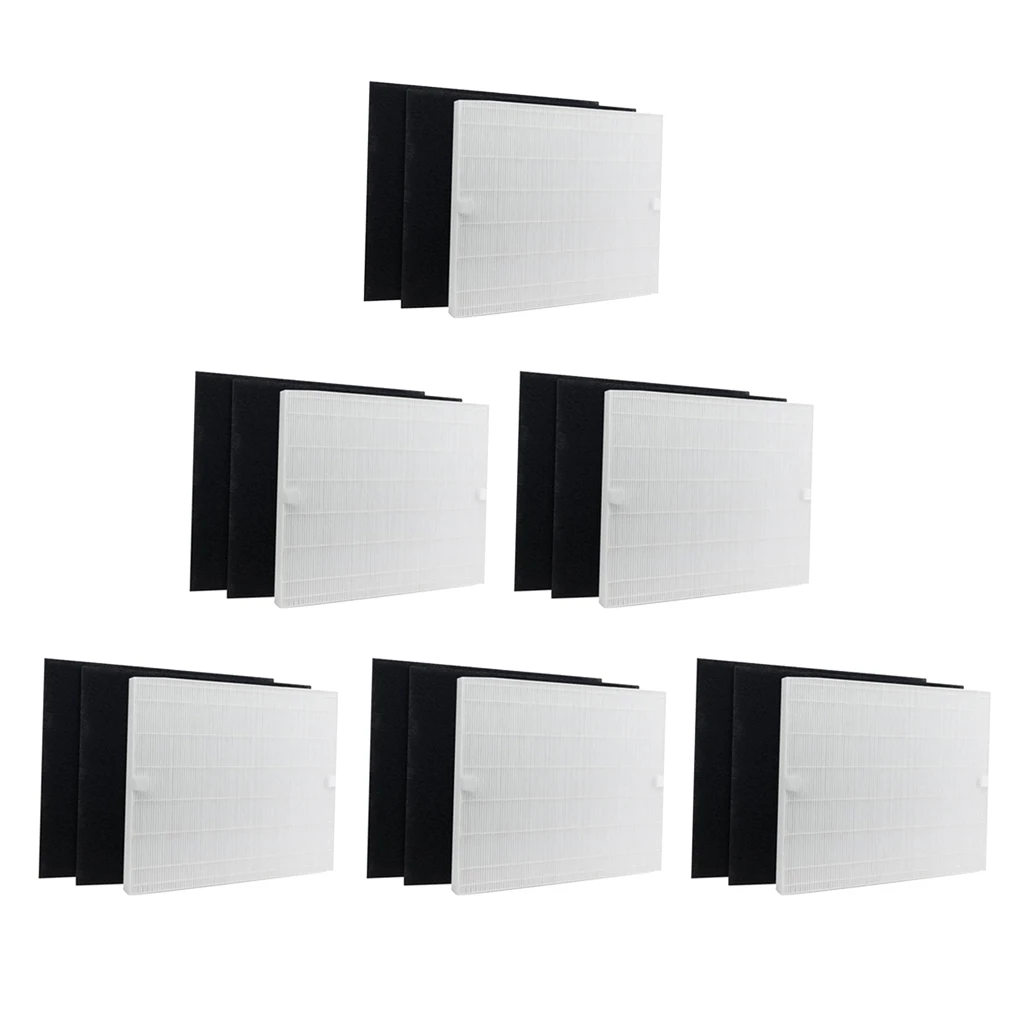 HEPA Filters & Carbon Filter Replacement Spare Parts Set for Coway AP-1512HH