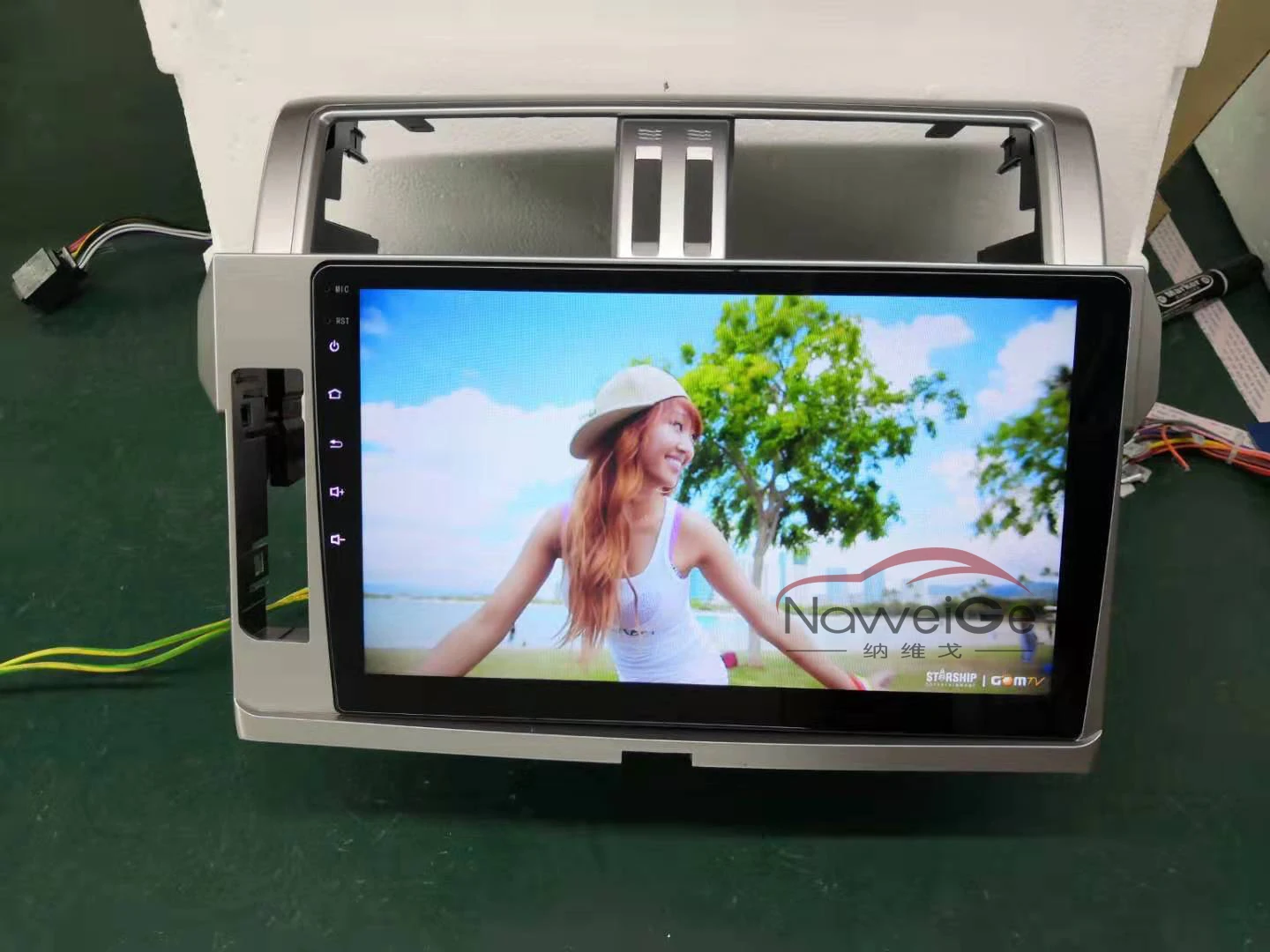 NaweiGe 10,1 дюймов Android автомобильный dvd для Toyota Prado FJ155- автомобильный dvd gps навигация стерео головное устройство центральный мультимедийный gps