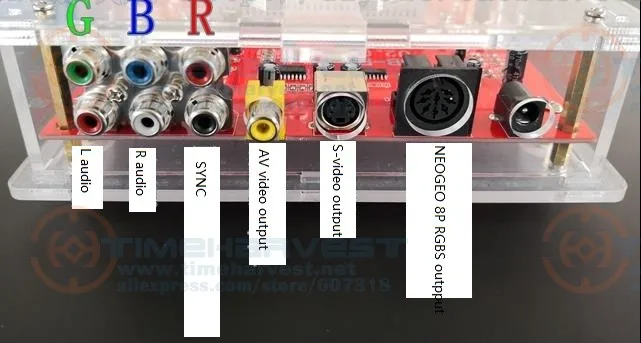 RGB-FC игровых приставок, цветная(RGB) FC консоли Family Computer FCBOX работать с ПФС геймпад D15P джойстика стерео аудио AV S-video RGBS видео выход