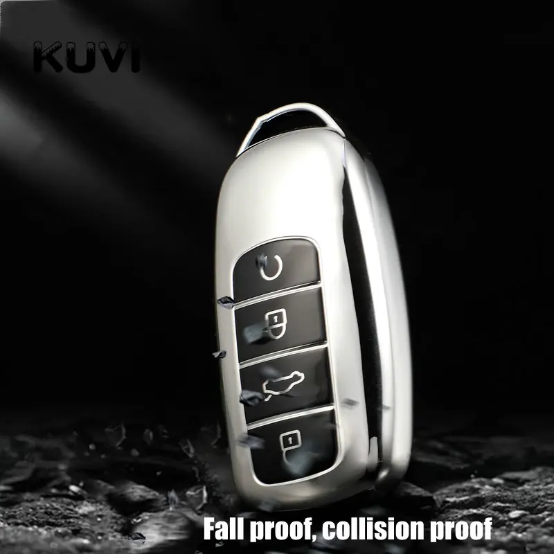 Colorful Tpu Car Key Case Full Cover For Chery Tiggo 8 Pro Tiggo 8plus New 5 Plus 7pro 4 Buttons Remote Control Protect Cover - - Racext™️ - - Racext 27