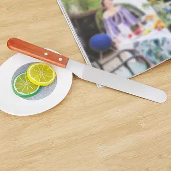 

6Inch Stainless Steel Cream Cake Knife For Kitchen Baking Confectionery Tool Wedding Cake Knife