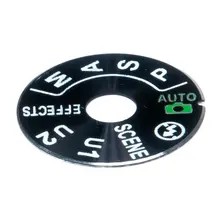 Для Nikon D7100 D7200 верхняя крышка режим циферблата вспышки сцена эффекты время крышка камера diy Запчасти Запасные части