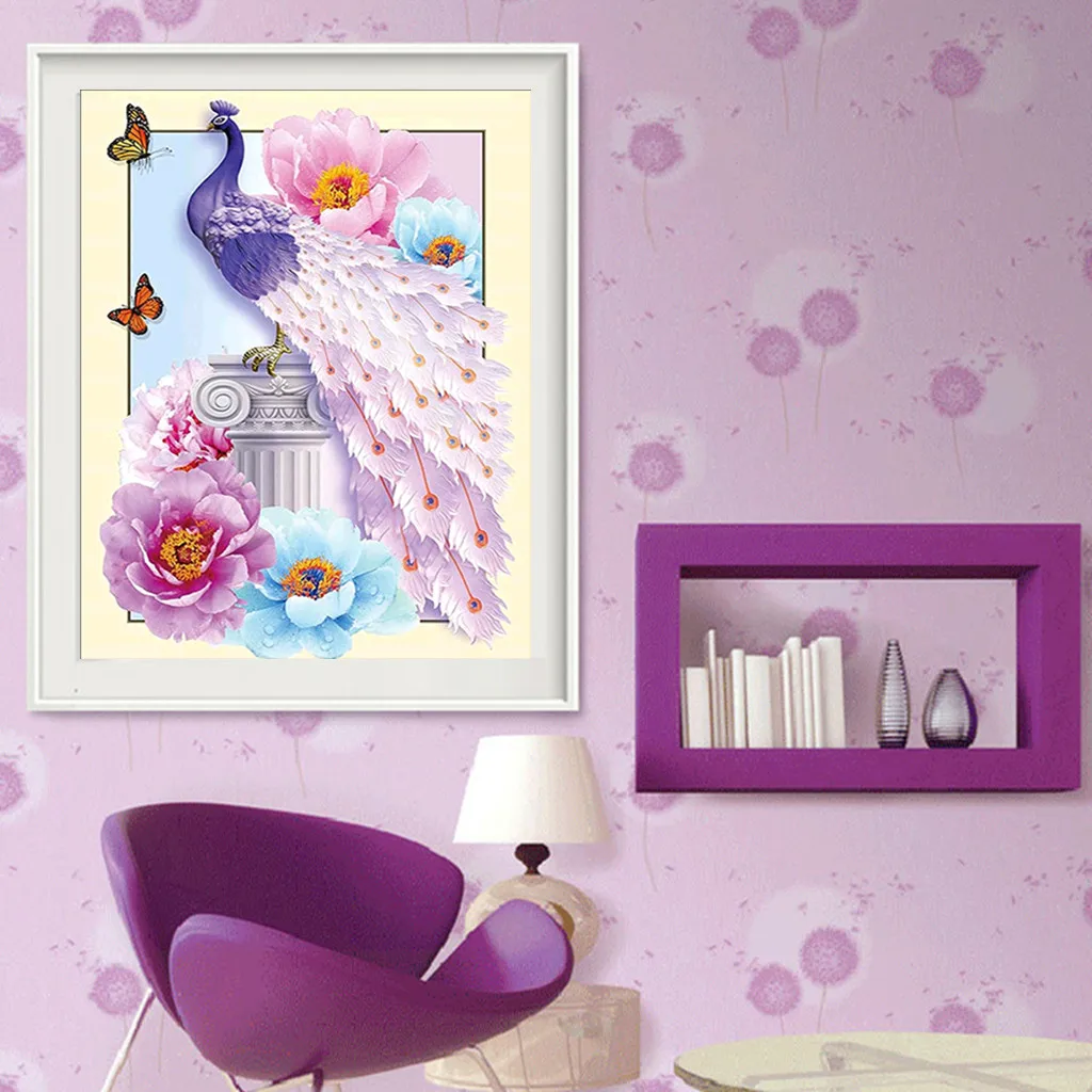 Алмазная живопись 5D &quotсделай сам&quot цветок Бабочка Набор для творчества