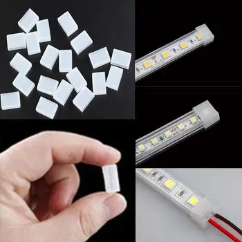 

10Pcs Silicon End Cap For Waterproof 5050/3528 LED String Strip Lights