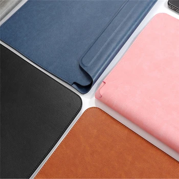 

PU Leather Case Magnetic Buckle for Macbook pro air 2019 Laptop Sleeve Bag Notebook Protective Case for Macbook pro air 2018