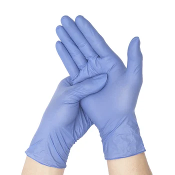 

450 Pcs Disposable Gloves Thick Powder-Free Rubber Latex Stretchy Gloves Waterproof Anti-Slip for Home Food Cooking Use