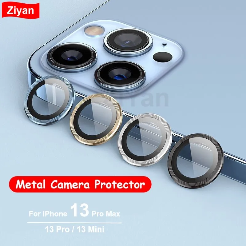 3-2Pcs Kamera Objektiv Protector Für iPhone 14 13 12 Pro Max Mini