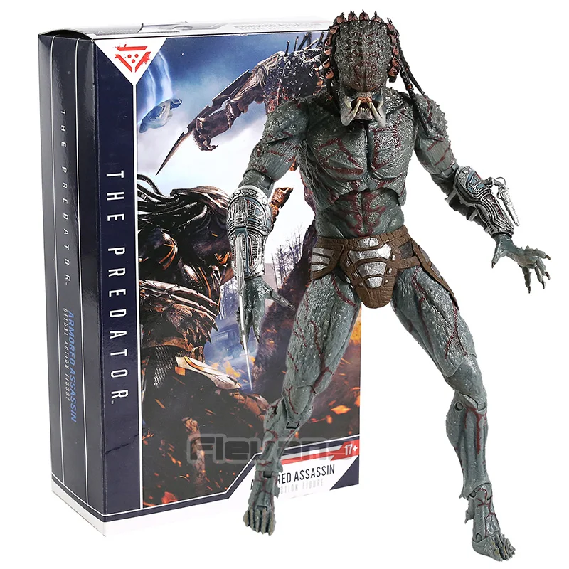 NECA The Predator Armored Assassin 1" ПВХ фигурка Коллекционная модель игрушки