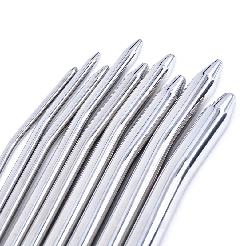 8 Size Steel Catheter Rod Penis Plug Urethral Sound Sex Toys Urethral Dilators Magic Wand For Men Gay Urethra Stimulation urethral dilator,silicone urethral dilator