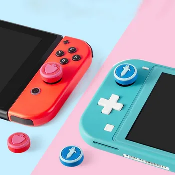 

Joystick Cover Thumb Stick Grip Cap For Pokemon Sword Shield Game Nintend Switch Lite Mini NS Joy-Con Controller Gamepad Case