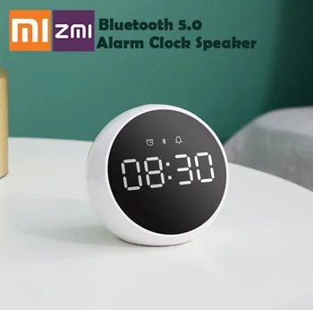 

ZMI Smart Clock Alarm Voice Control Bluetooth 5.0 Alarm Clock Speaker Stereo Music Surround Work With Xiaomi Xiaoai Smart App