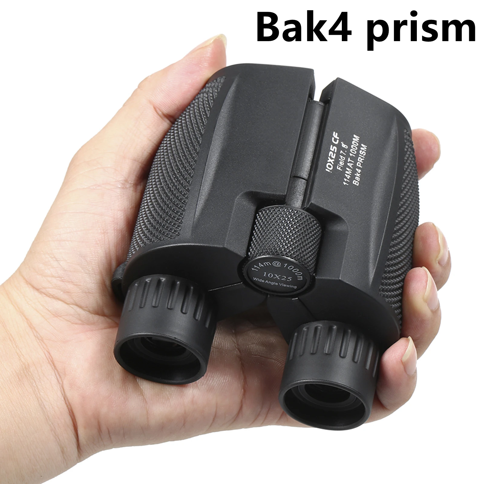 Профессиональный бинокль BAK4 Prism мощный портативный телескоп 10 х25 для охоты