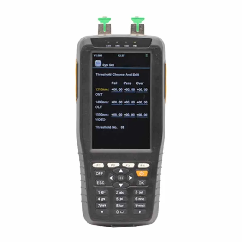 

Handheld TM70B Optical Power Meter With Wavelengths 1310/1490/1550nm Pons Power Meter Optical Fiber EU Plug