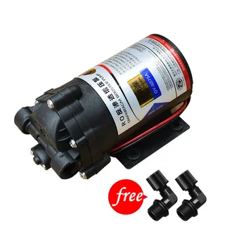 

DC 24V RO Diaphragm Booster Water Pump 75GPD Automatic Pump Water Filter Parts Increase Reverse Osmosis Water System Pressure