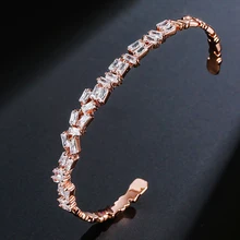 UILZ Лидер продаж высокое качество кубический циркон браслеты для женщин Девушка ювелирные изделия подарок UB153