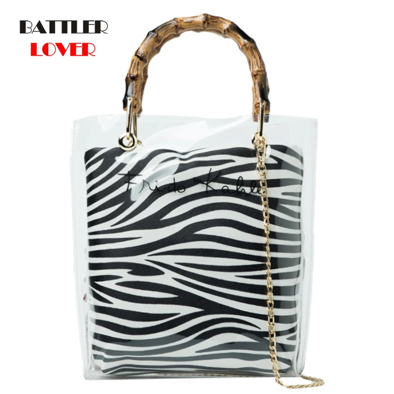 Personalized Zebra Messenger Bag