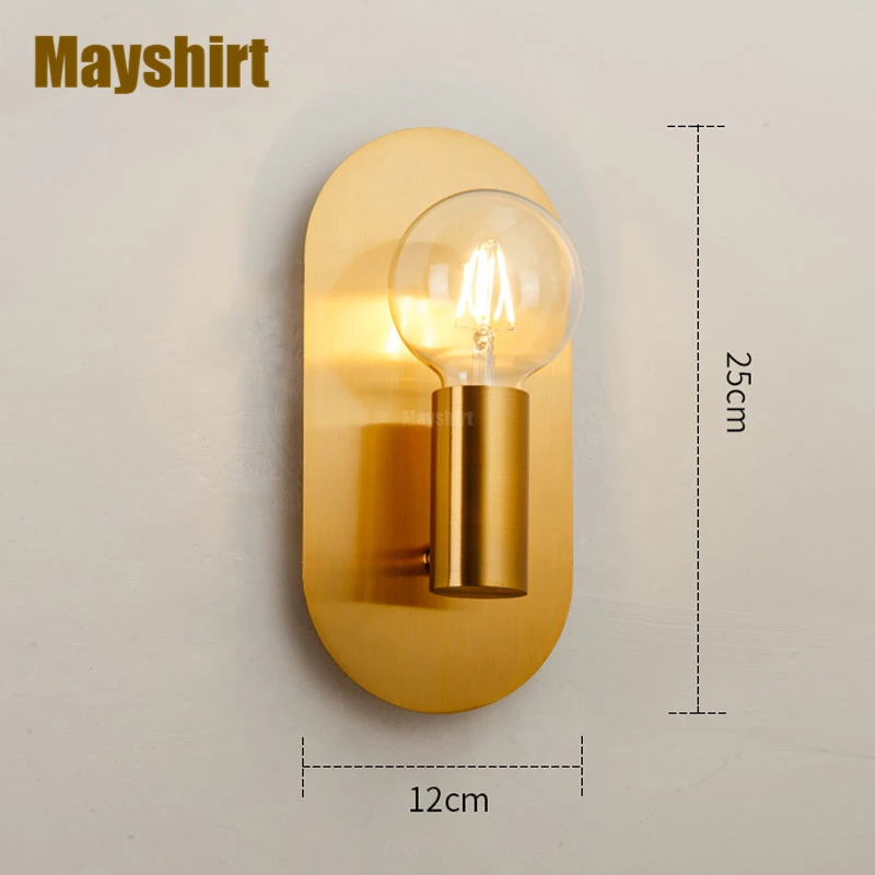 Led Wall Lights Modern Gold Wall Lamps Bedroom Bedside Lamp Wall Sconce Bathroom Mirror Light Stairs Loft Industrial Home Decor Buy At The Price Of 56 99 In Aliexpress Com Imall Com