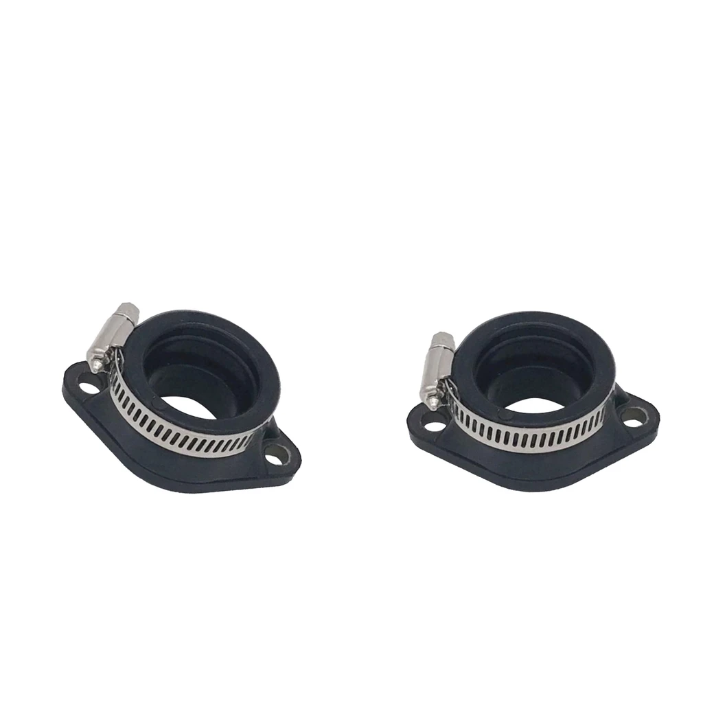 Perfeclan 2pcs Intake Carburetor Boot Flange 28 30mm for PWK UTV ATV Go Kart