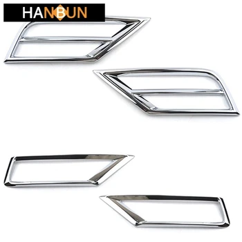 

for Tiguan MK2 2016 2017 2018 Front Grill Fog Lights Lamps Frame Trim Stickers Cover Accessories