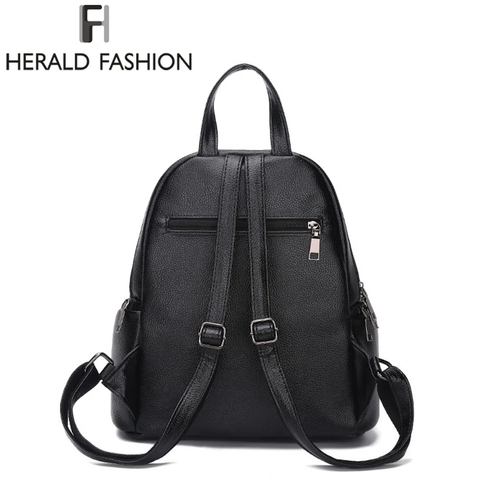 Женский рюкзак из ПУ кожи на молнии|leather backpack|pu leather backpackbackpack to school |