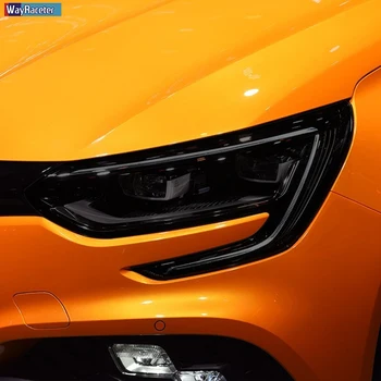 

Car Headlight Protective Film Headlamp Restoration Transparent Black TPU Sticker For Renault Megane 4 RS GT Sport Accessories