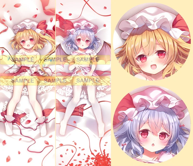 

Anime Touhou Project Flandre Scarlet Sexy Dakimakura Hugging Body Pillow Case Cover Pillowcase Cushion Cosplay Bedding ZTRM