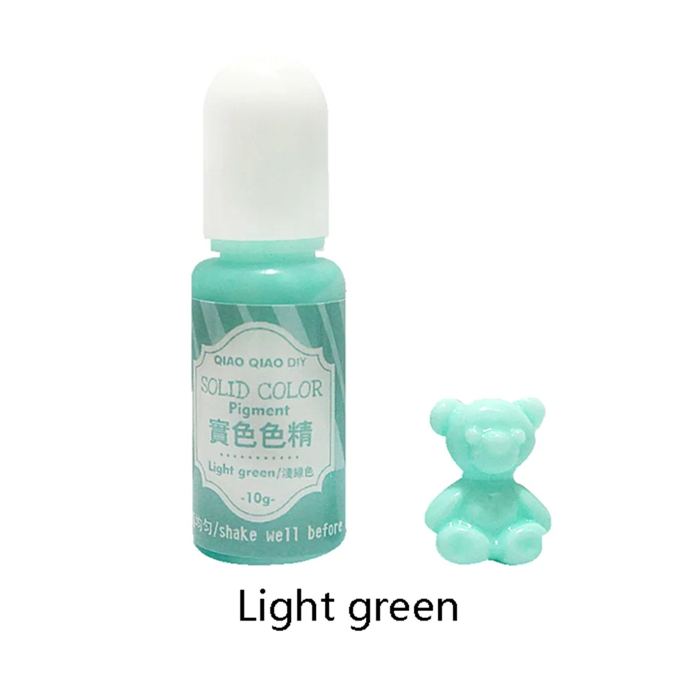 9pcs Portable Jewelry Making Liquid Pigment Handwork Paint Non Toxic Crafts Coloring Dye Home Decoration Art DIY UV Resin