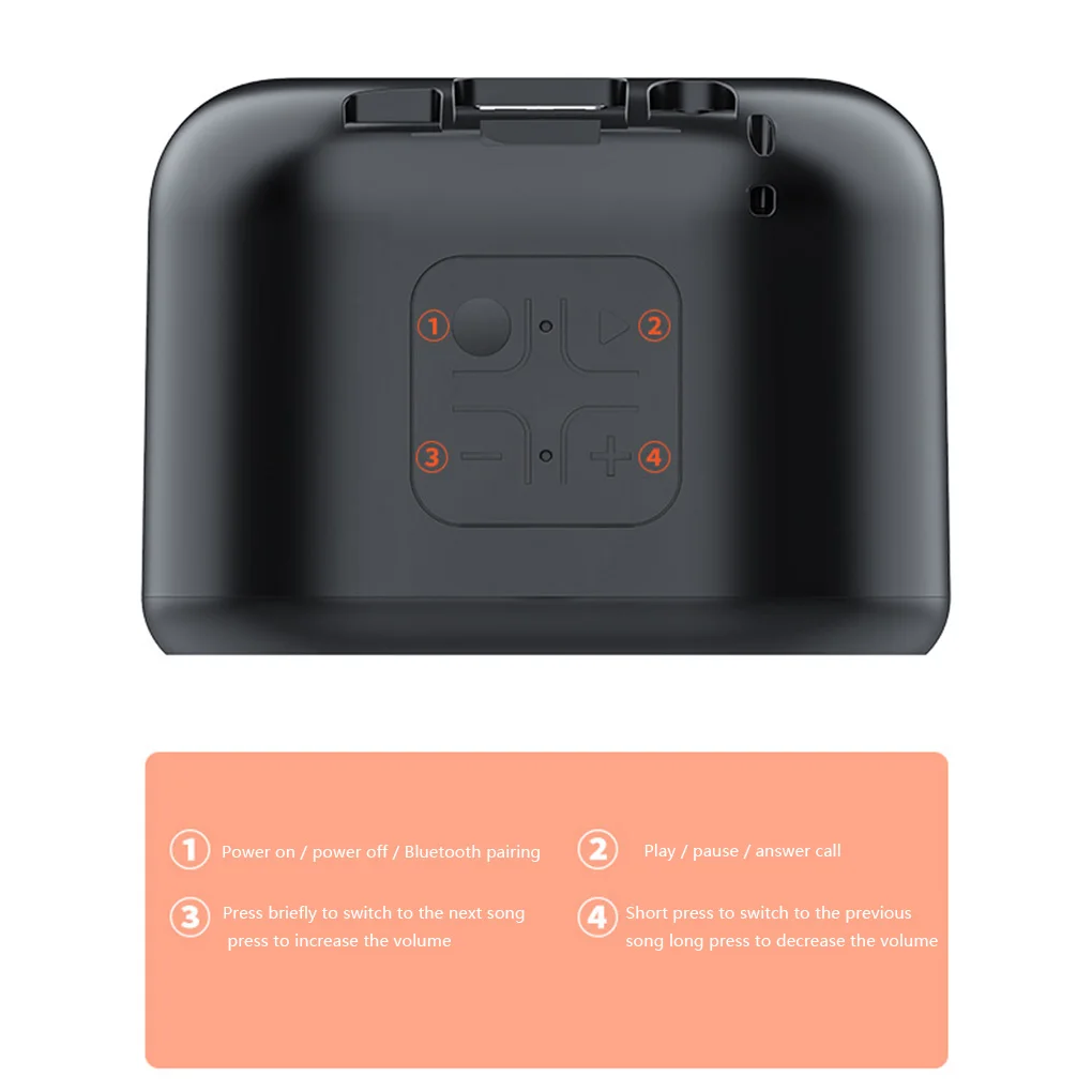 Портативный Bluetooth 5,0 динамик IPX5 Водонепроницаемый TF карта сабвуфер музыка громкий динамик звуковая коробка