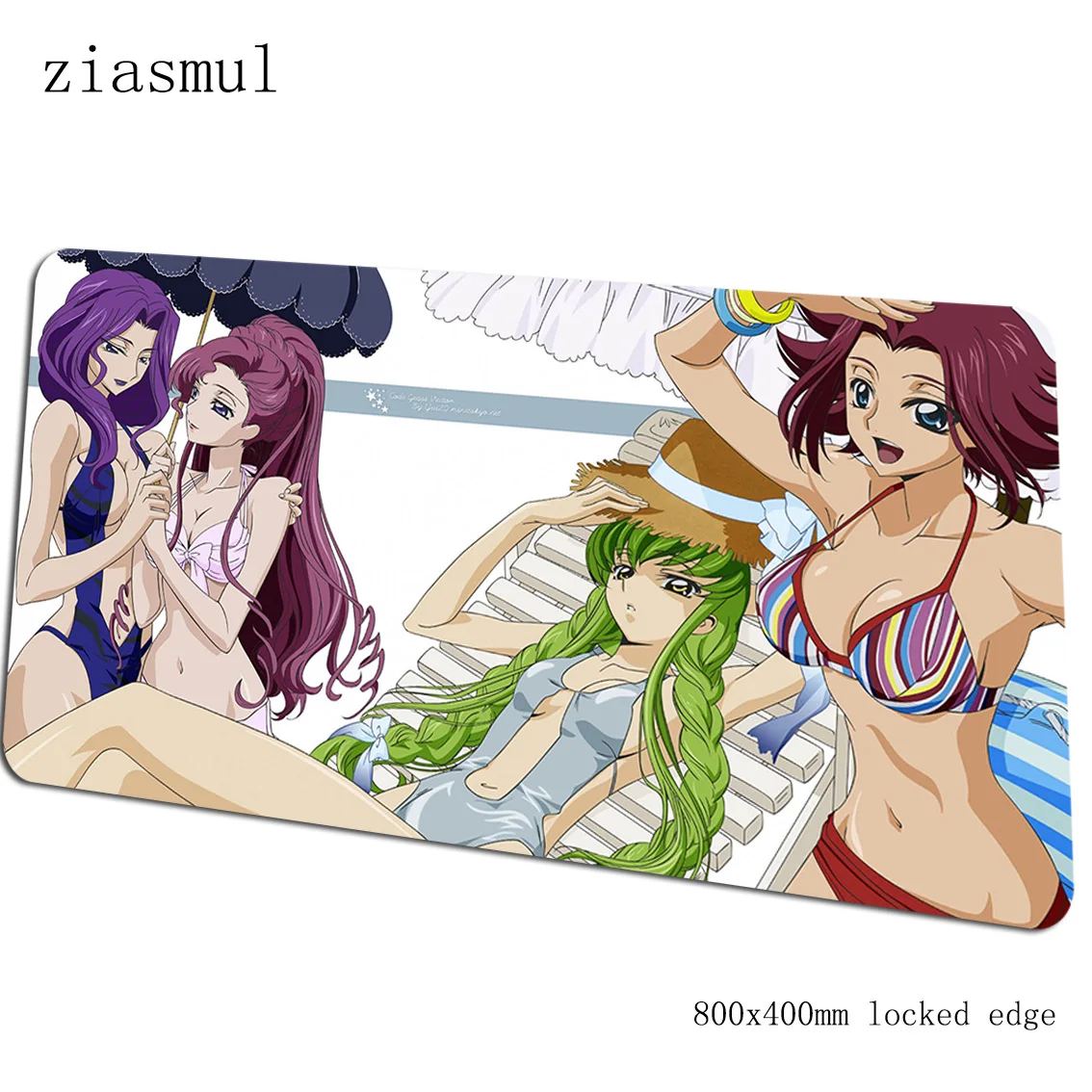 Коврик для мыши с кодом Geass 800x400x3 мм, игровой коврик для мыши, инди-поп коврик для мыши, геймерский компьютерный стол, эстетический коврик, notbook mousemat