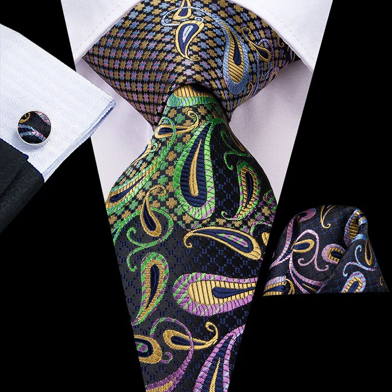 Мужской галстук в клетку с цветочным рисунком|floral tie|ties for menfashion ties |