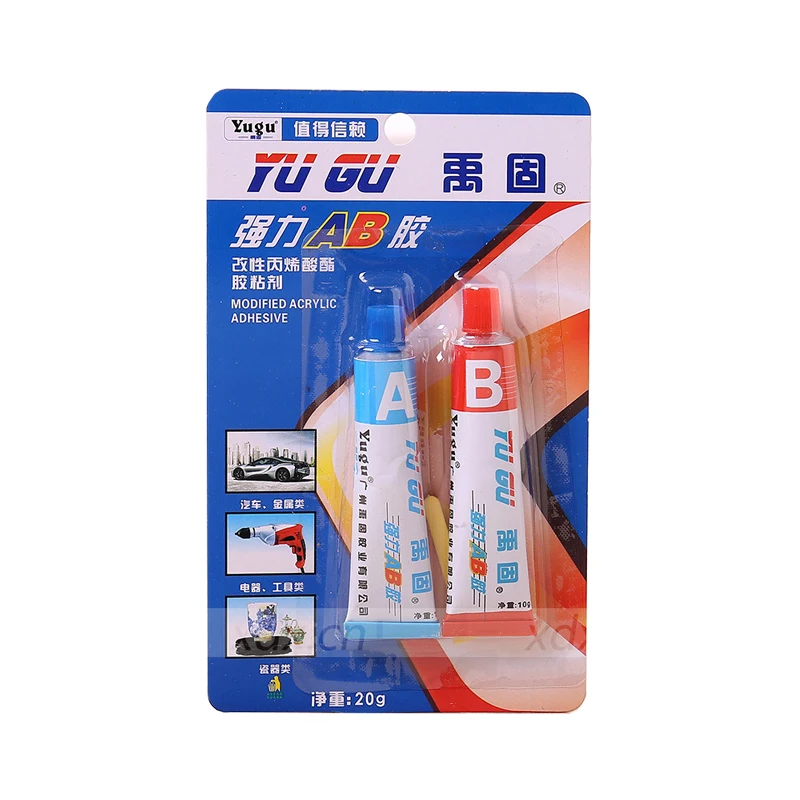 Multipurpose Strong Adhesive A B Epoxy Resin Glue For Plastic Metal