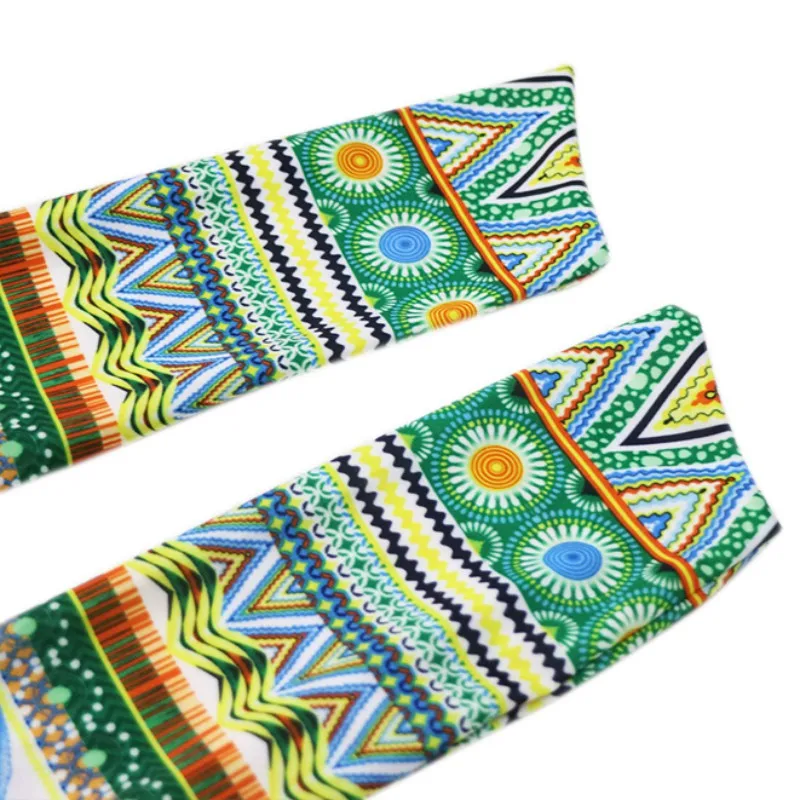 Женские богемные сексуальные майки с открытой спиной с неровным принтом бандажные с Boho пляжные Топы