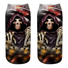 5 пар, милые носки в деловом стиле, 3D, Хэллоуин, с принтом в виде тыквы, средние, супергерои, невидимые, счастливые носки, забавные, мягкие, хлопковые, 10,17