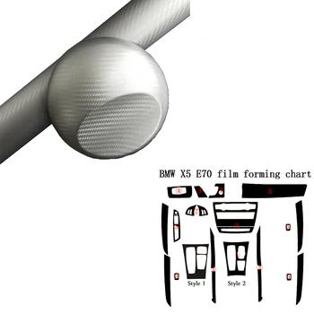 

150*30cm Headlight Cover Sticker Interior Wrapping Tools Stretchable Windshield Carbon Fiber High-stability