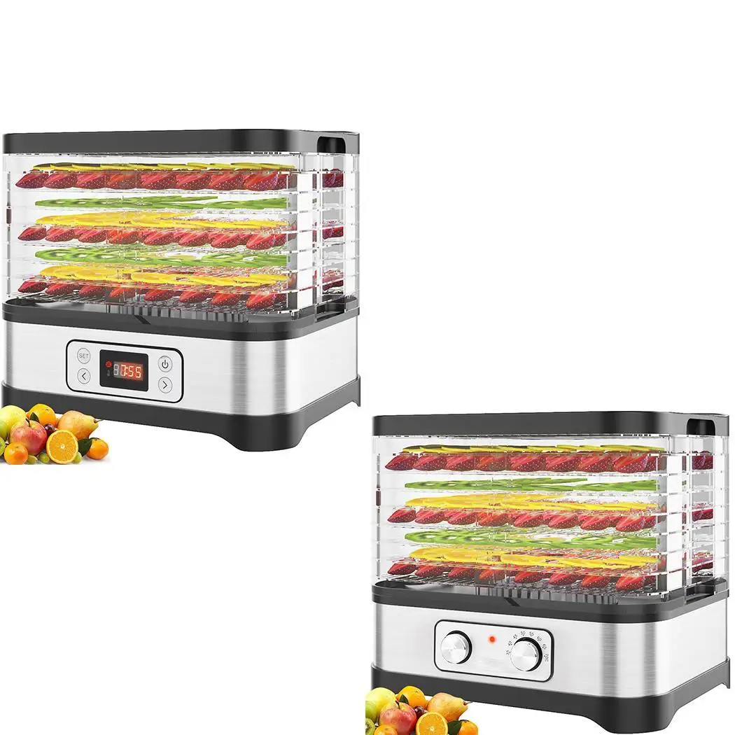 

Stackable Trays Food Dehydrator Machine Electric Multi-layer Food Preserver