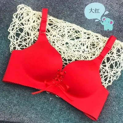 Gather breast Pull b Bra Adjustable straps lady Bra New Wedding Dress Strapless Sexy Underwear Three Buckle Underwear Women